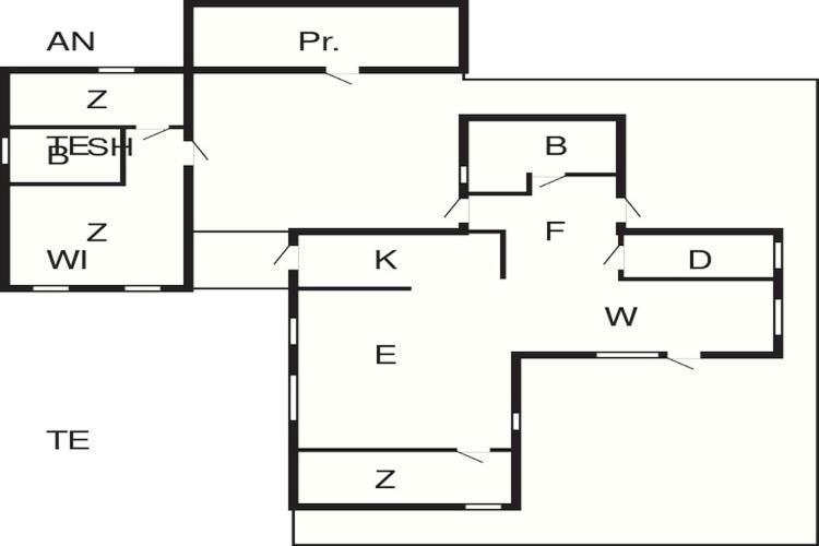 7 Person Holiday Home In Fan Fanø Екстериор снимка